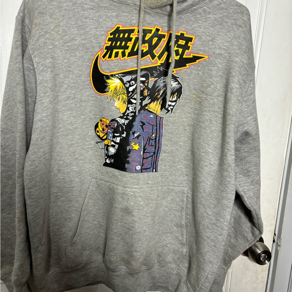 Sasuke Naruto oversized hoodie